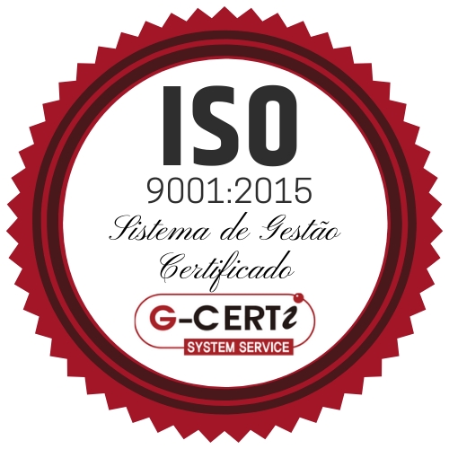 selo de certificado da ISO 9001:2015